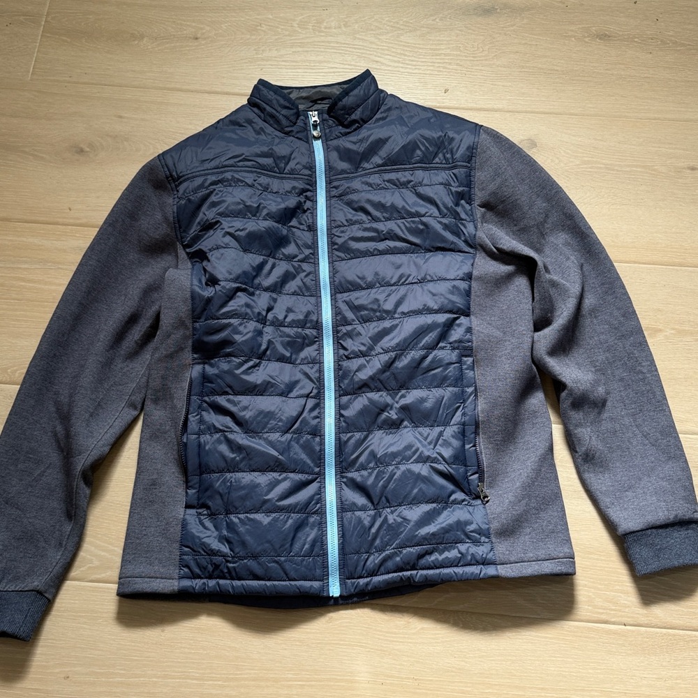 Duck Head Ridgeland Performance Jacket – Men’s Medium Navy Quilted